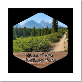 Grand Teton National Park - Taggart Lake Trail Posters and Art